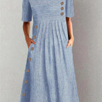 Women's Dress - Striped Summer - Lillian - product view 1