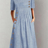 Women's Dress - Striped Summer - Lillian - product view 1