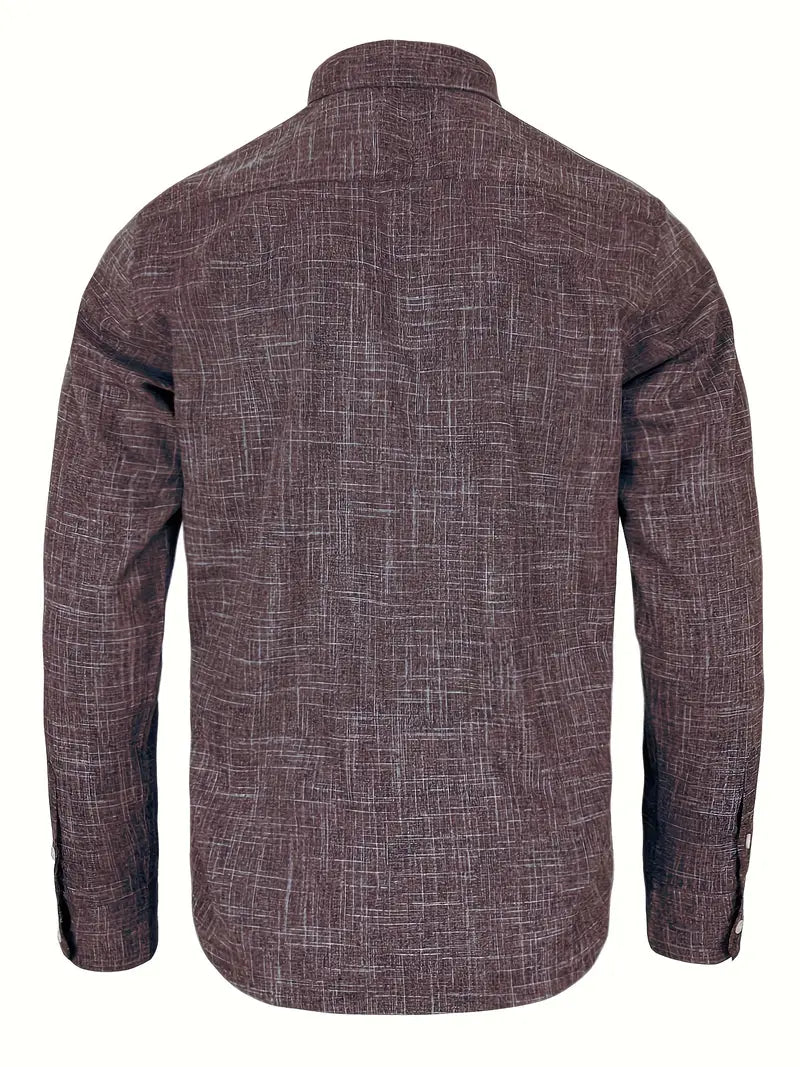 Men's Shirt - Tailored Button-Up - Theo - product view 21