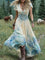 Women's Maxi Dress - Floral - Natalie - product view 3