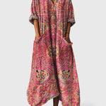 Women's Dress - Oversize Pocket - Aurora - product view 2
