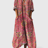 Women's Dress - Oversize Pocket - Aurora - product view 2