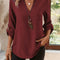 Women's Blouse - V-Neck - Corinne - product view 19