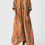 Women's Dress - Oversize Pocket - Aurora - product view 1