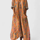 Women's Dress - Oversize Pocket - Aurora - product view 1