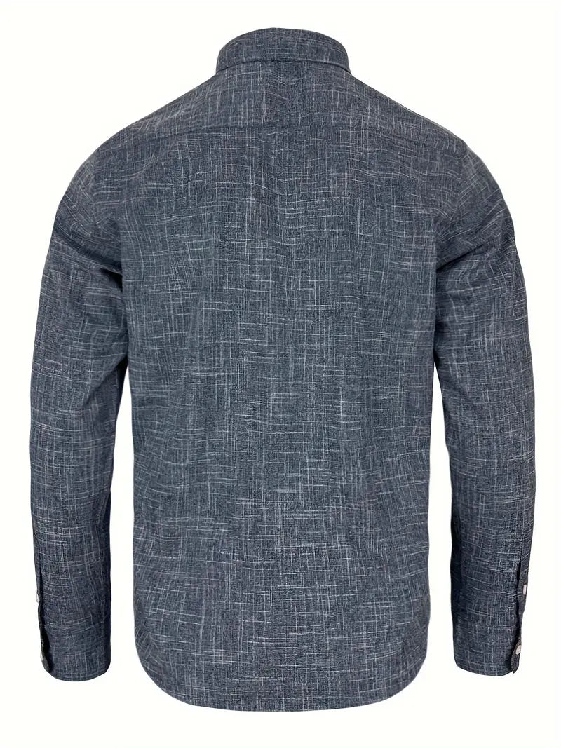 Men's Shirt - Tailored Button-Up - Theo - product view 19