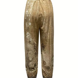Women's Trousers - Botanical Cropped - Meredith - product view 9