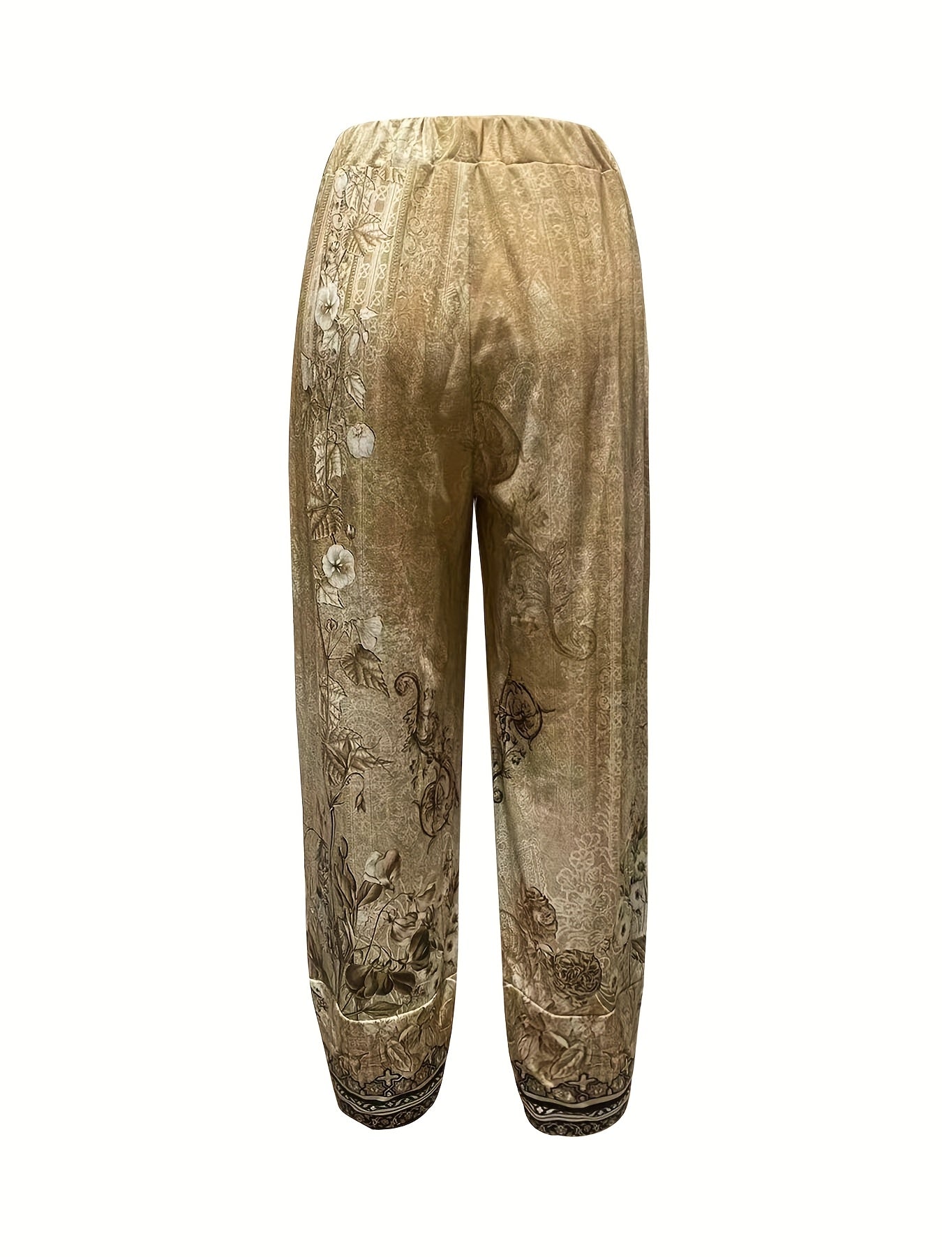 Women's Trousers - Botanical Cropped - Meredith - product view 9