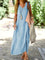 Women's Dress - Sleeveless V-neck - Addison - product view 3