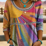 Women's Top - Bohemian Eyelet - Rosalie - product view 4