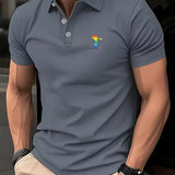 Men's Shirt - Casual Short-Sleeve Golf Printed - Arnold - product view 15