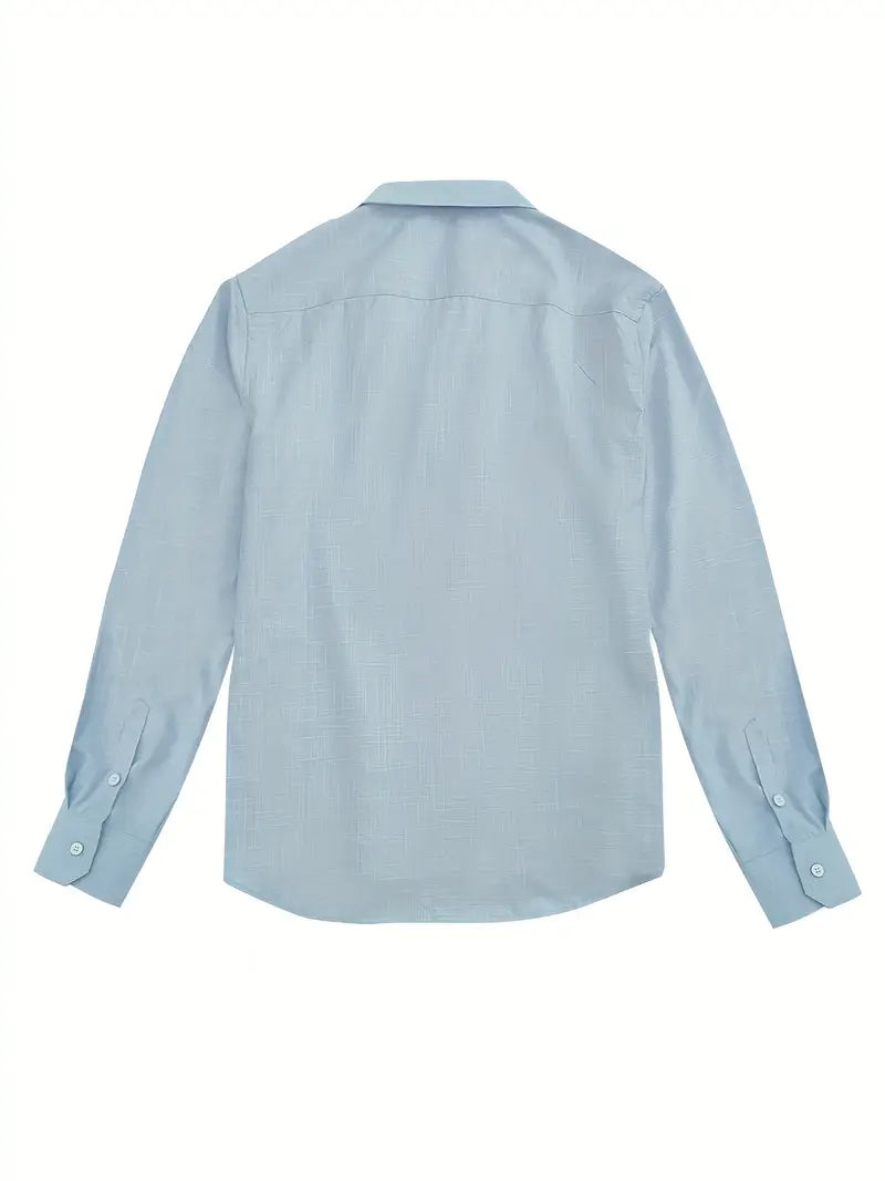 Men's Shirt - Tailored Button-Up - Theo - product view 14