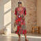 Women's Midi Dress - Vibrant Pattern - Natalie - product view 1