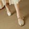 Women's Shoes - Vintage Braided Pearl Strap - Camille - product view 13