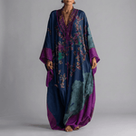 Women's Maxi Dress - Blossom Batwing Sleeve - Valerie - product view 3