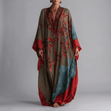 Women's Maxi Dress - Blossom Batwing Sleeve - Valerie - product view 5