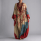 Women's Maxi Dress - Blossom Batwing Sleeve - Valerie - product view 1