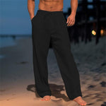 Men's Trousers - Plain Wide - Tristan - product view 3