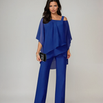 Women's Two-Piece Set - Two-Piece Layered Set - Mariella - product view 3