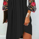 Women's Dress - Floral Sleeve - Camille - product view 3