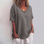 Women's T-Shirt - Relaxed Everyday Tee - Helen - product view 2