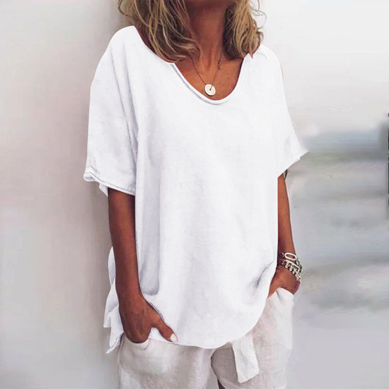 Women's T-Shirt - Relaxed Everyday Tee - Helen - product view 3