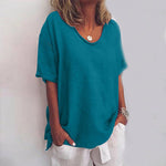 Women's T-Shirt - Relaxed Everyday Tee - Helen - product view 5