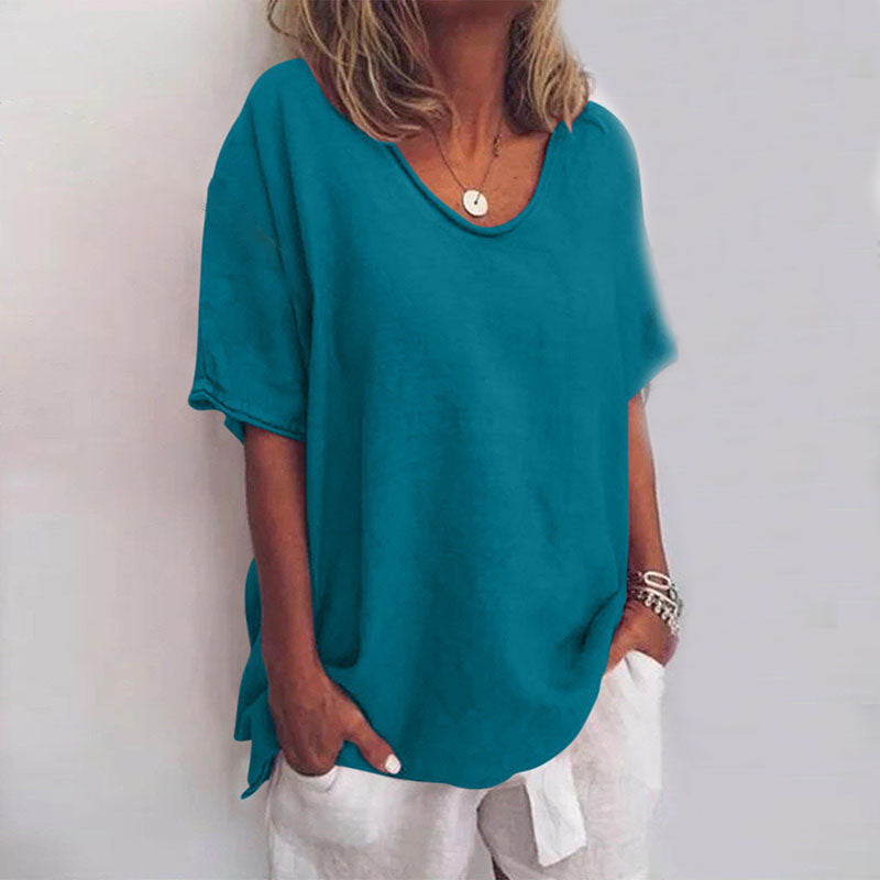 Women's T-Shirt - Relaxed Everyday Tee - Helen - product view 5