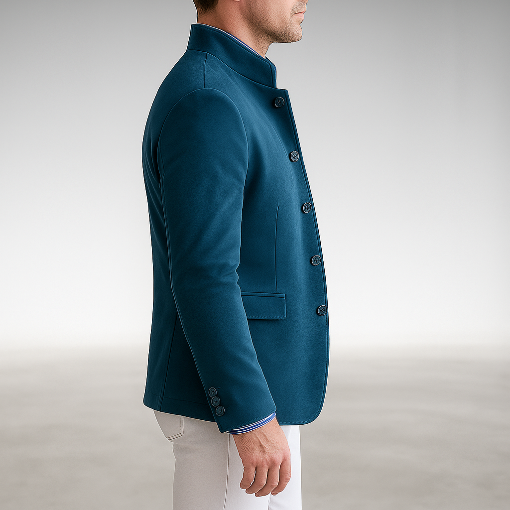 Men's Cardigan - Casual Modern Button - Adrian - product view 7