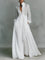 Women's Maxi Dress - Flowing Button-Front - Claire - product view 1
