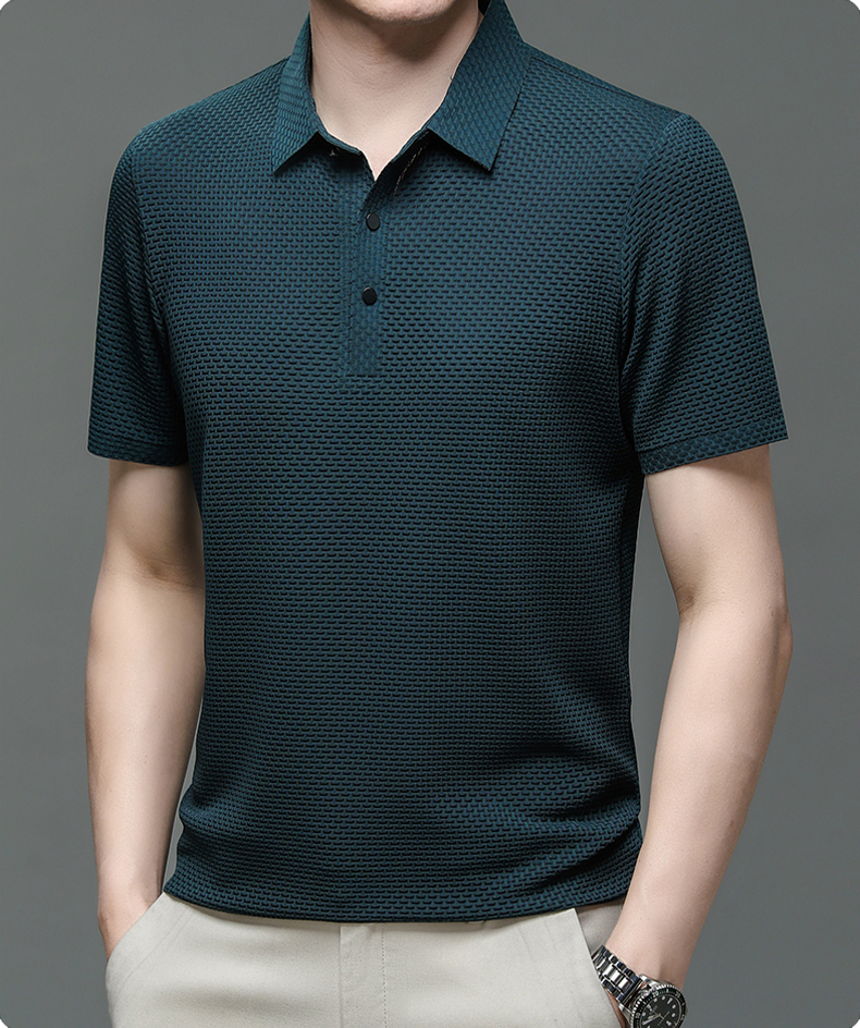 Men's Shirt - Button-Up Polo - Parker - product view 10