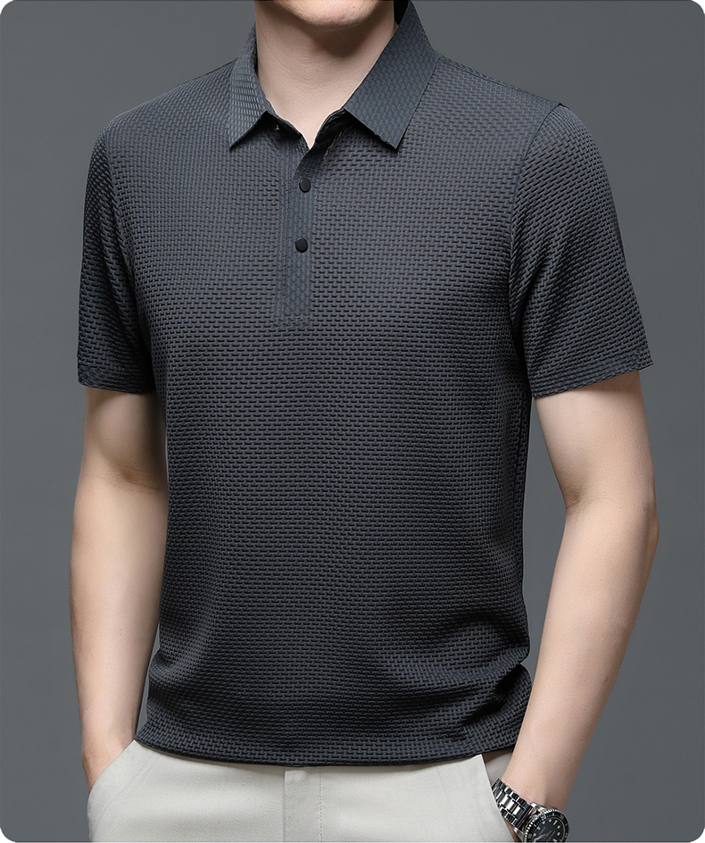 Men's Shirt - Button-Up Polo - Parker - product view 12