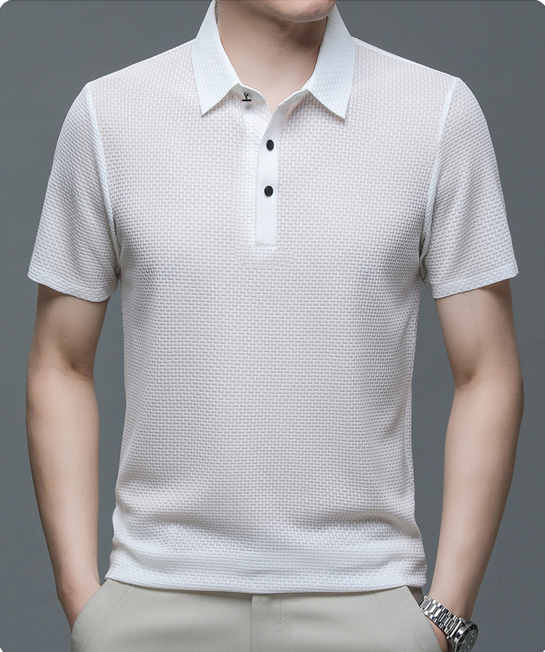 Men's Shirt - Button-Up Polo - Parker - product view 14