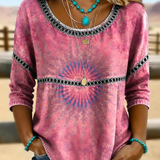 Women's Top - Bohemian Eyelet - Rosalie - product view 2