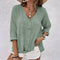 Women's Blouse - Casual Relaxed Button-Up - Giana - product view 1